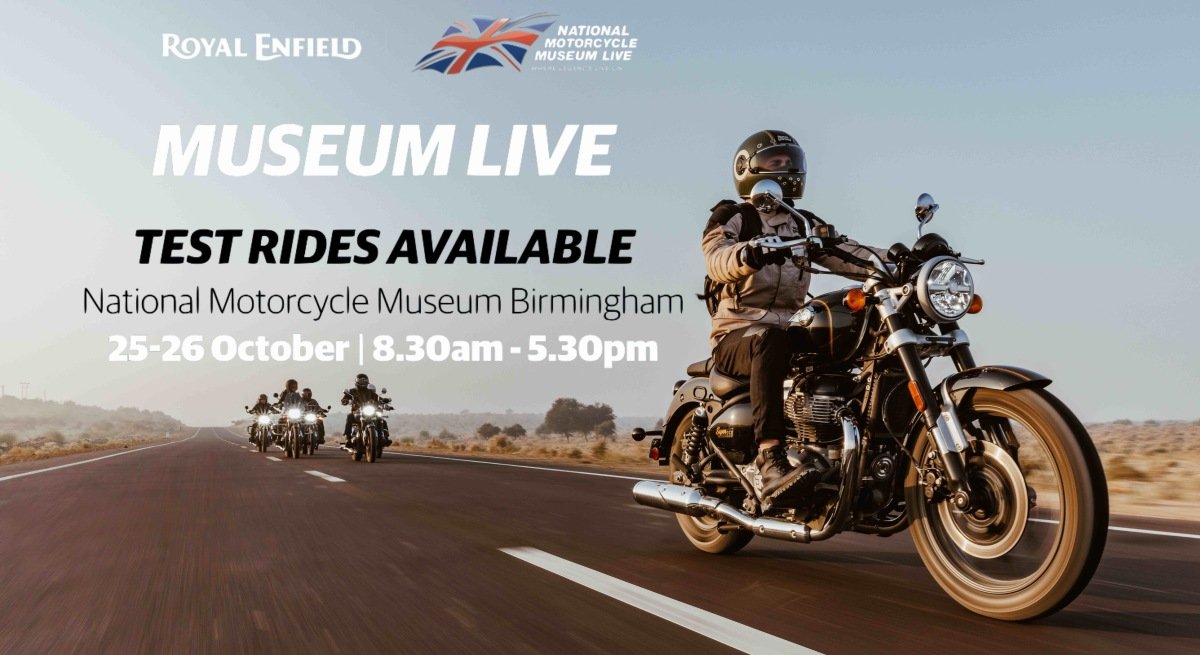Royal Enfield to Showcase Heritage and Host Test Rides at National Motorcycle Museum LIVE 2025