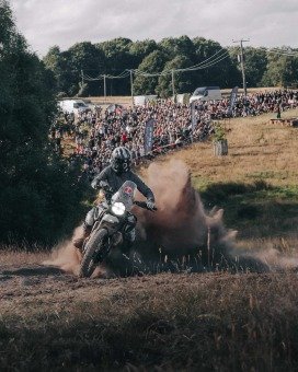 Royal Enfield Himalayan 450  riding